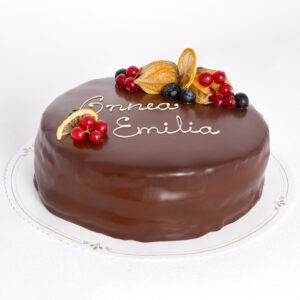 Teksti kakun päälle